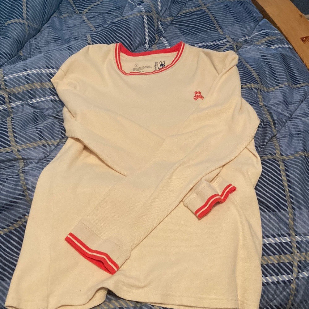 Tan psycho bunny night shirt Size M